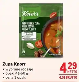 Makro Zupa Knorr oferta
