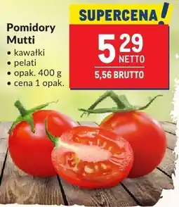 Makro Pomidory Mutti polpa oferta