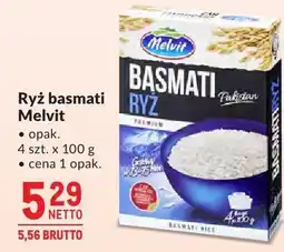 Makro Ryż basmati Melvit oferta