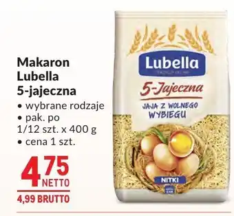 Makro Makaron Lubella 5-jajeczna oferta