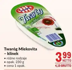 Makro Twaróg Mlekovita - klinek oferta
