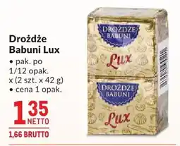Makro Drożdże Babuni Lux oferta