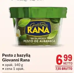 Makro Pesto z bazylią Giovanni Rana oferta