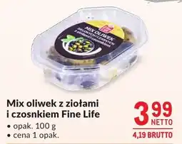 Makro Mix oliwek z ziołami i czosnkiem Fine Life oferta