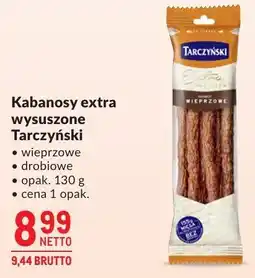 Makro Kabanosy extra wysuszone Tarczyński wyrobowe drobiowe oferta