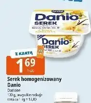 E.Leclerc Serek homogenizowany Danio różne smaki Danone oferta
