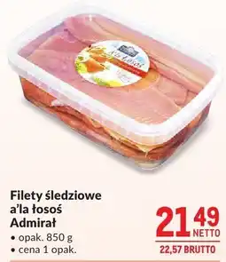 Makro Filety śledziowe a'la łosoś Admirał oferta