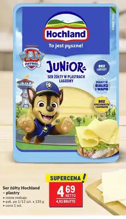 Makro Ser żółty Hochland - plastry Junior oferta