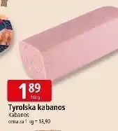 E.Leclerc Tyrolska kabanos Mokate oferta