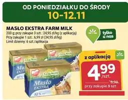 Stokrotka Masło ekstra Farm Milk oferta