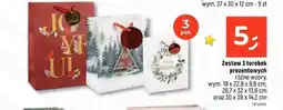 Dealz Zestaw 3 torebek prezentowych oferta