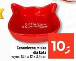 Dealz Ceramiczna miska dla kota oferta