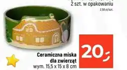 Dealz Ceramiczna miska dla zwierząt oferta