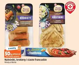 E.Leclerc Naleśniki z nadzieniem serowo-jagodwym Wiodąca Marka Nasze Specjały oferta