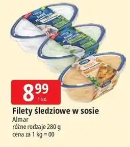 E.Leclerc Filety śledziowe w sosie śmietanowym Lisner oferta
