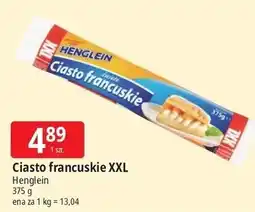 E.Leclerc Ciasto francuskie xxl Henglein oferta