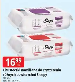 E.Leclerc Chusteczki czyszczące wiśnia Sleepy oferta