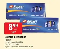 E.Leclerc Baterie alkaiczne r03 Rocket Alkaline oferta