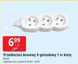 E.Leclerc Przedłużacz 3 gniazda Duwi oferta