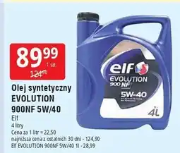 E.Leclerc Olej silnikowy 900 nf 5w40 Elf Evolution oferta