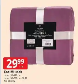E.Leclerc Koc milutek 150 x 200 cm oferta