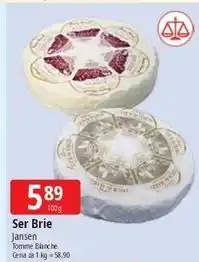 E.Leclerc Ser pleśniowy tomme bianche Jansen oferta