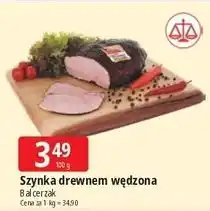 E.Leclerc Szynka drewnem wędzona Balcerzak oferta