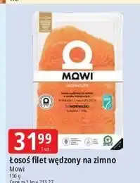 E.Leclerc Łosoś norweski wędzony w plastrach Mowi oferta