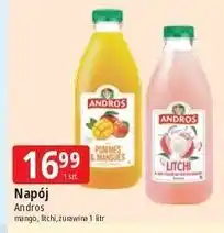 E.Leclerc Napój litchi Andros oferta