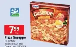 E.Leclerc Pizza salami & cheddar sauce Dr. Oetker Guseppe oferta