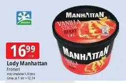 E.Leclerc Lody strawberry & vanilla Manhattan (Nestle) oferta