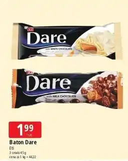 E.Leclerc Baton biała czekolada Eti Dare oferta