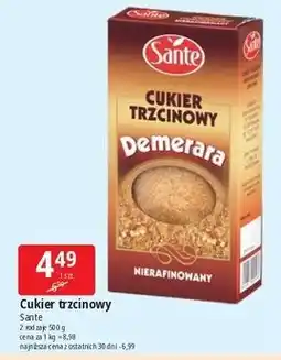 E.Leclerc Cukier trzcinowy nierafinowany demerara Sante oferta