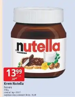 E.Leclerc Krem czekoladowo-orzechowy Nutella oferta