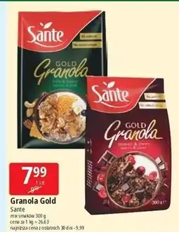 E.Leclerc Granola brownie & wiśnie Sante Gold oferta