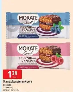 E.Leclerc Kanapka piernikowa jagoda Mokate oferta