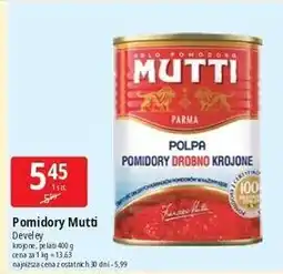 E.Leclerc Pomidory drobno krojone polpa Mutti oferta