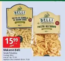 E.Leclerc Makaron di semola grano duro Belli oferta