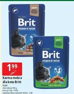 E.Leclerc Karma dla kota sterile Brit Premium By Nature oferta