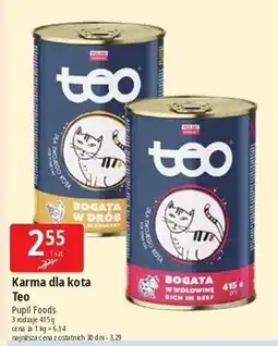 E.Leclerc Karma dla kota z drobiem Teo oferta