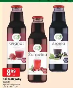 E.Leclerc Sok z żurawiny Natural Life oferta