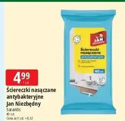 E.Leclerc Ściereczki nasączone antybakteryjne Jan Niezbędny oferta
