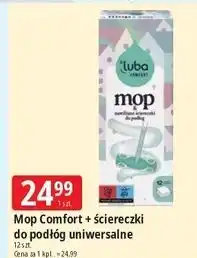E.Leclerc Zestaw mop + ściereczki do pogłogi Luba oferta