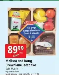 E.Leclerc Drewniane jedzonko melissa and doug Spin Master oferta