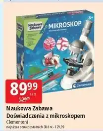 E.Leclerc Naukowa zabawa mikroskop Clementoni oferta