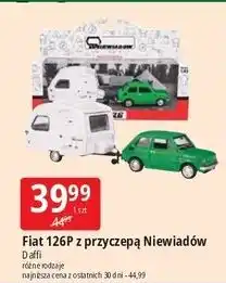 E.Leclerc Samochód fiat 126p z przyczepą Daffi oferta