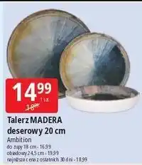 E.Leclerc Talerz obiadowy madera 24.5 cm Ambition oferta