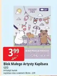 E.Leclerc Blok małego artysty kapibara a4 8 k. Gdd oferta
