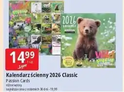 E.Leclerc Kalendarz ścienny Passion Cards oferta