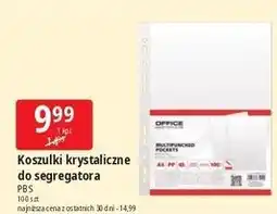 E.Leclerc Koszulki krystaliczne a4 Office Products oferta